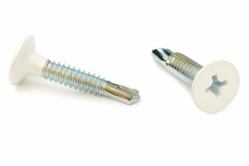 10T100TPE0Z/P243/02WT 10-16 X 1 PHIL WAFER SDS PT.#02 WHITE  ZN